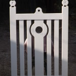 wooden single gate