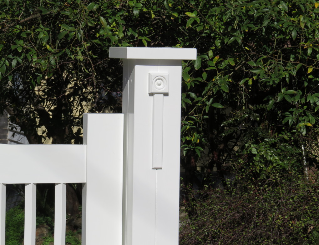 wooden post top