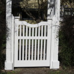 single timber gate
