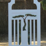 single timber gate