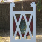 single timber gate
