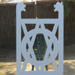 single timber gate