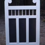 wooden single gate
